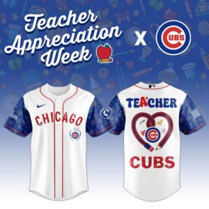 Chicago Cubs MLB X Teacher Appreciation Week Edition Jersey
