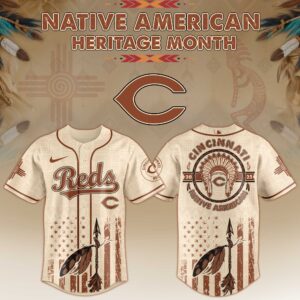 Cincinnati Reds x Native American Heritage Month Limited Edition Jersey