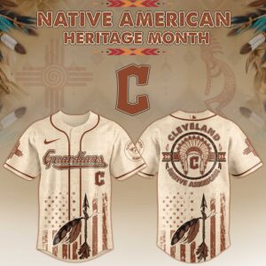 Cleveland Guardians x Native American Heritage Month Limited Edition Jersey