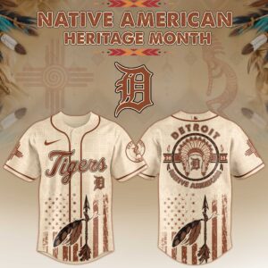 Detroit Tigers x Native American Heritage Month Limited Edition Jersey