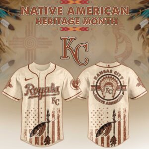 Kansas City Royals x Native American Heritage Month Limited Edition Jersey