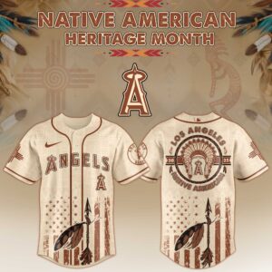 Los Angeles Angels x Native American Heritage Month Limited Edition Jersey
