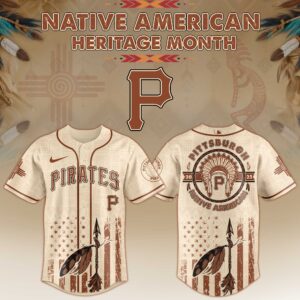 Pittsburgh Pirates x Native American Heritage Month Limited Edition Jersey