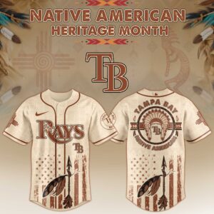 Tampa Bay Rays x Native American Heritage Month Limited Edition Jersey