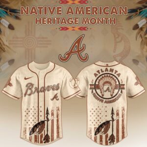 Atlanta Braves x Native American Heritage Month Limited Edition Jersey