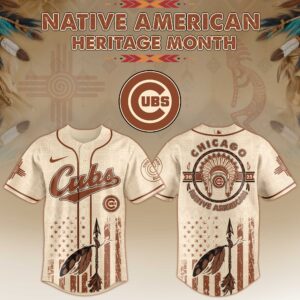 Chicago Cubs x Native American Heritage Month Limited Edition Jersey