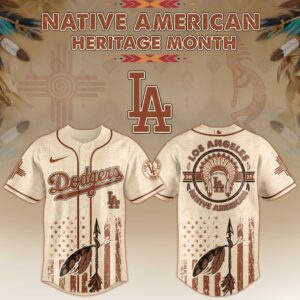 Los Angeles Dodgers x Native American Heritage Month Limited Edition Jersey