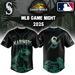 Seattle Mariners x Jurassic World  Colab Editons Limited Jersey