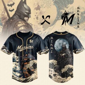 Miami Marlins x Batman Night Limited Edition Jersey