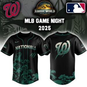Washington Nationals x Jurassic World Jersey Colab Editons Limited