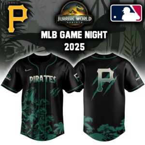Pittsburgh Pirates x Jurassic World Jersey Colab Editons Limited