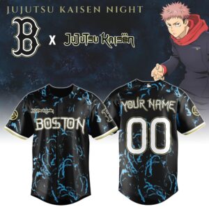 Boston Red Sox MLB x Jujutsu Kaisen Night Jersey Limited Edition