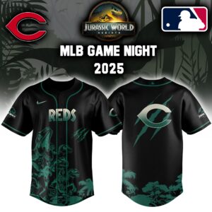 Cincinnati Reds x Jurassic World Jersey Colab Editons Limited