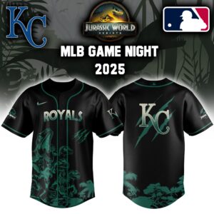 Kansas City Royals x Jurassic World Colab Editons Limited Jersey
