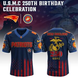 NFL x New England Patriots US USMC 250th Birthday Jersey Editions Limited