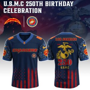 NFL x Los Angeles Chargers US USMC 250th Birthday Jersey Editions Limited