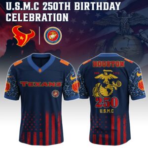 NFL x Houston Texans US USMC 250th Birthday Jersey Editions Limited