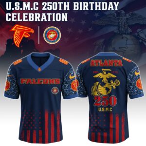 NFL x Atlanta Falcons US USMC 250th Birthday Jersey Editions Limited