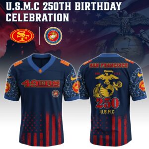 NFL x San Francisco 49ers US USMC 250th Birthday Jersey Editions Limited