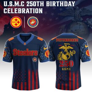 NFL x Pittsburgh Steelers US USMC 250th Birthday Jersey Editions Limited