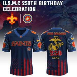 NFL x New Orleans Saints US USMC 250th Birthday Jersey Editions Limited