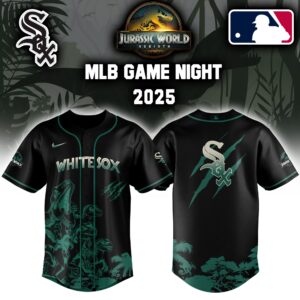 Chicago White Sox x Jurassic World Colab Editons Limited Jersey