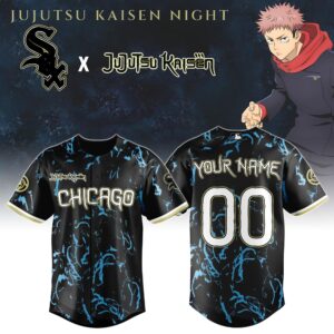 Chicago White Sox MLB x Jujutsu Kaisen Night Jersey Limited Edition