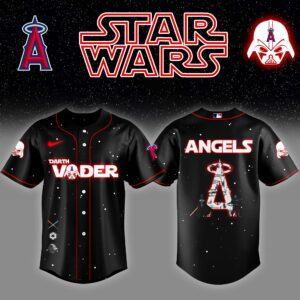 Los Angeles Angels x Stars Wars Darth Vader Night Baseball Jersey Editions Limited