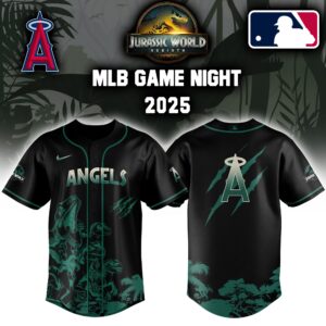 Los Angeles Angels x Jurassic World Jersey Colab Editons Limited