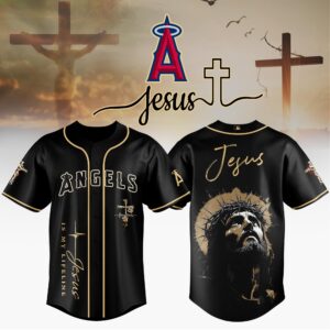 Los Angeles Angels x Jesus Baseball Jersey