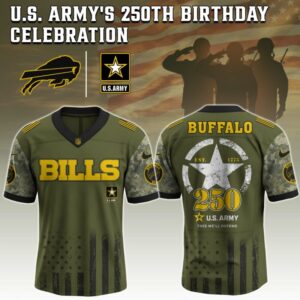 Buffalo Bills NFL x 250 U.S. ARMY Jersey