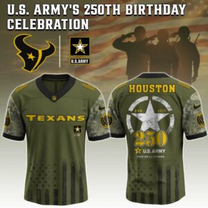 Houston Texans NFL x 250 U.S. ARMY Jersey