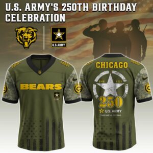 Chicago Bears NFL x 250 U.S. ARMY Jersey