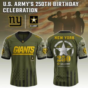 New York Giants NFL x 250 U.S. ARMY Jersey