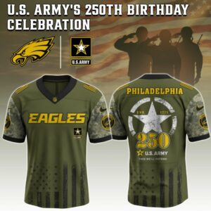 Philadelphia Eagles NFL x 250 U.S. ARMY Jersey