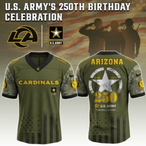 Arizona Cardinals NFL x 250 U.S. ARMY Jersey
