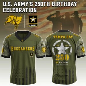 Tampa Bay Buccaneers NFL x 250 U.S. ARMY Jersey