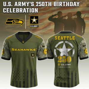 Seattle Seahawks NFL x 250 U.S. ARMY Jersey