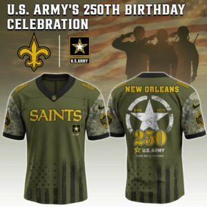 New Orleans Saints NFL x 250 U.S. ARMY Jersey