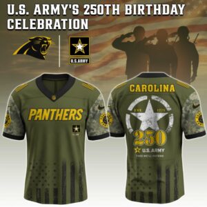 Carolina Panthers NFL x 250 U.S. ARMY Jersey