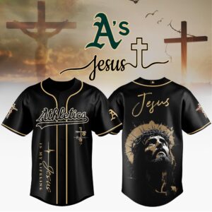 Athletics x Jesus Baseball Jersey
