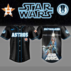 Houston Astros x Stars Wars Luke Skywalker Game Night Baseball Jersey Editions Limited