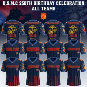 NFL x US USMC 250th Birthday Jersey Editions Limited 2025