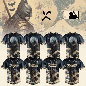 Batman Night MLB Collaboration Jersey – Select Your Team Edition