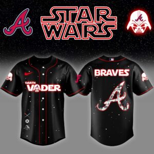Atlanta Braves x Stars Wars Darth Vader Night Baseball Jersey Editions Limited