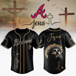 Atlanta Braves x Jesus Baseball Jersey