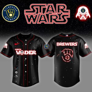 Milwaukee Brewers x Stars Wars Dead Vander Night Baseball Jersey Editions Limited