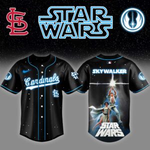St.Louis Cardinals x Stars Wars Luke Skywalker Game Night Baseball Jersey Editions Limited