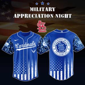 St.Louis Cardinals MLB x Air Force Military Appreciation Night Jersey V1