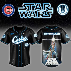 Chicago Cubs x Stars Wars Luke Skywalker GameBaseball Jersey Editions Limited